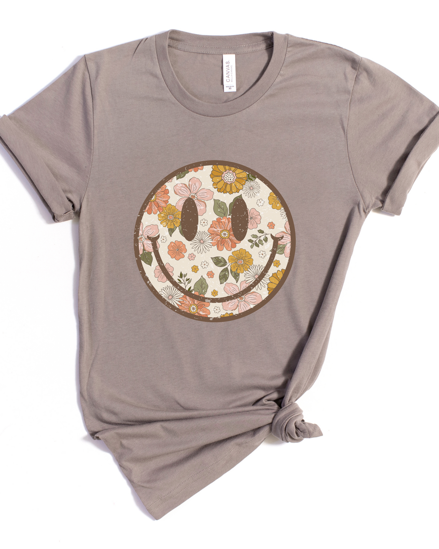 Boho Smile Bella Canvas Tee