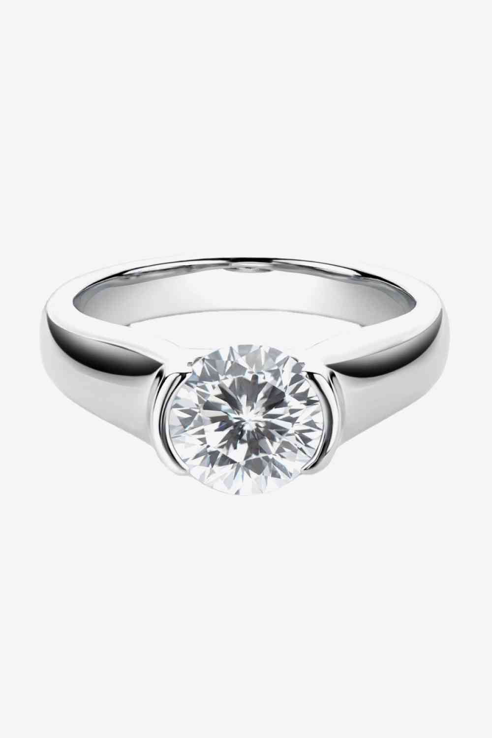 Twilight Jasmine 2 Carat Moissanite Ring