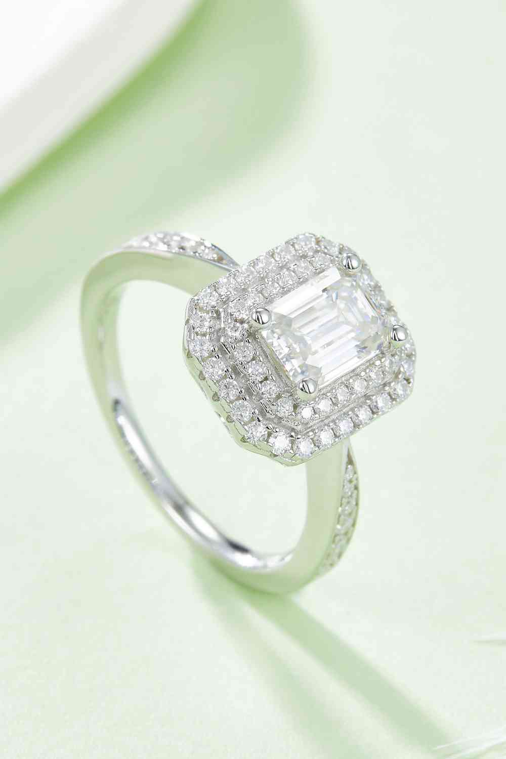 Sparkling Whimsy 1 Carat Moissanite Ring