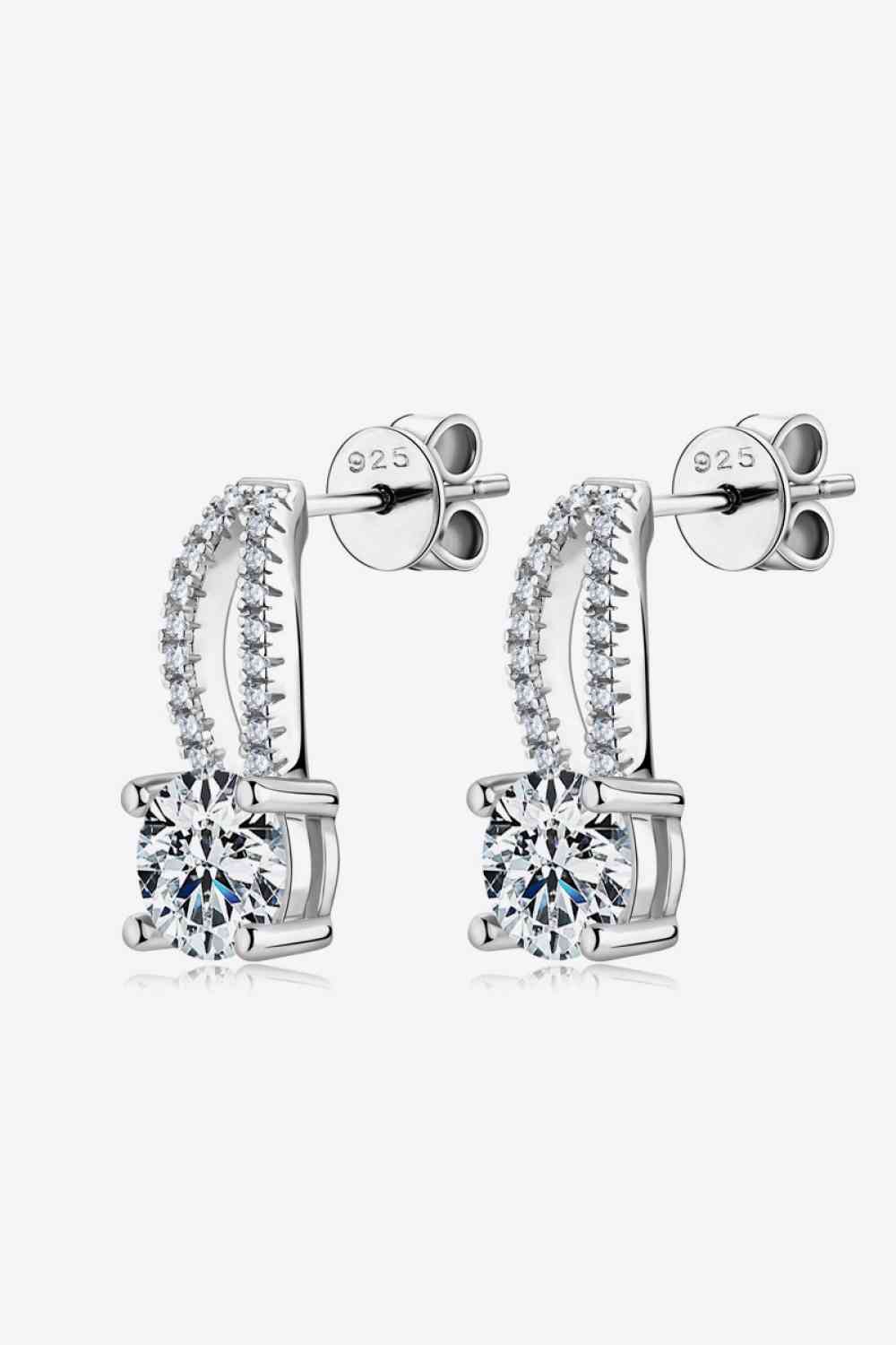 Dazzling Moissanite Earrings