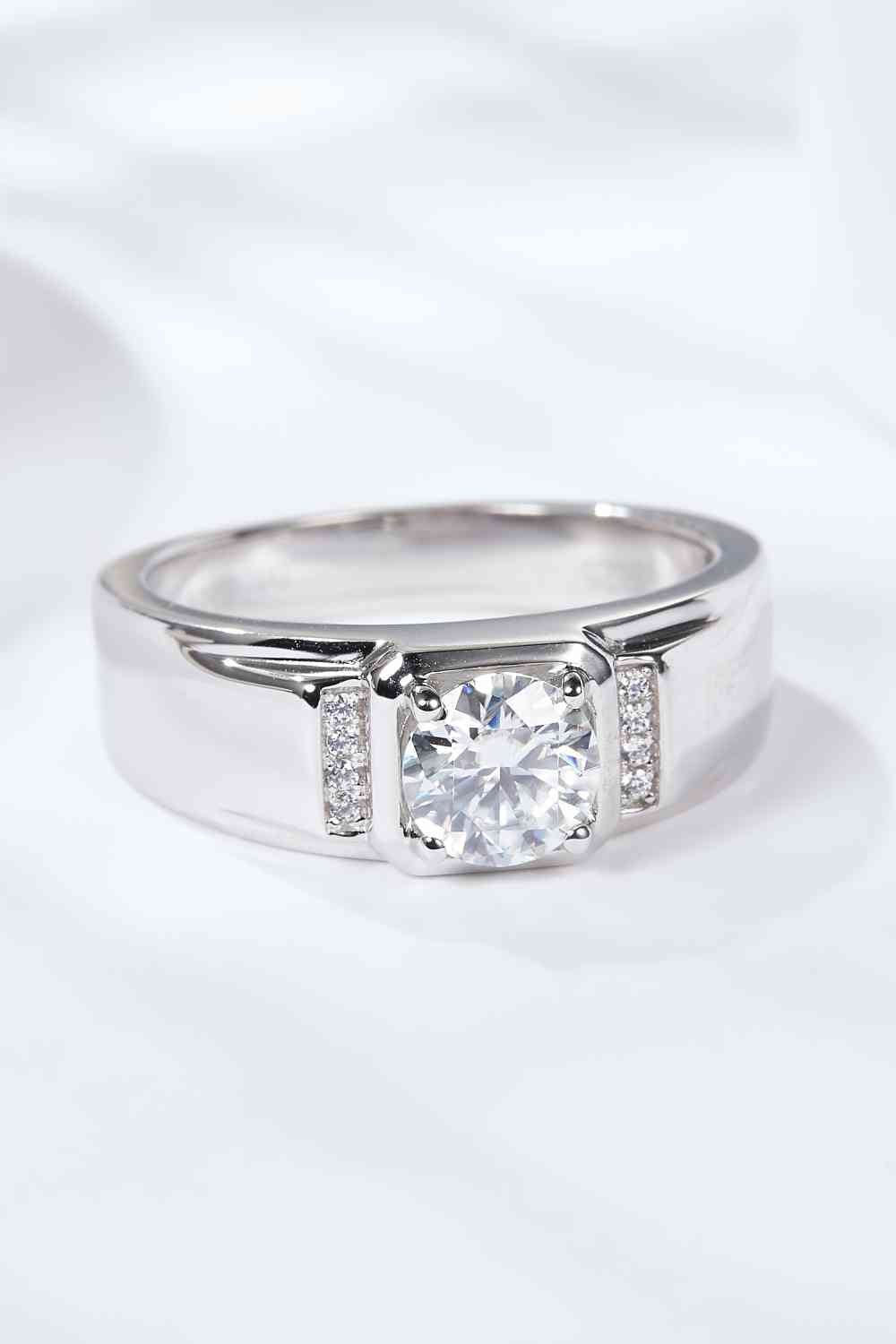 From The Heart 1 Carat Moissanite Ring