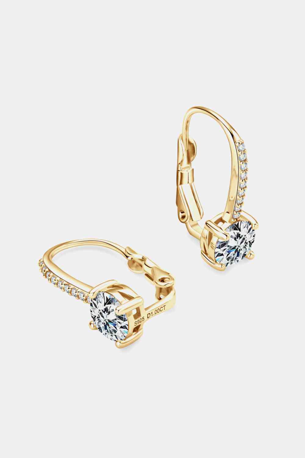 Starry Night 1 Carat Moissanite Earrings