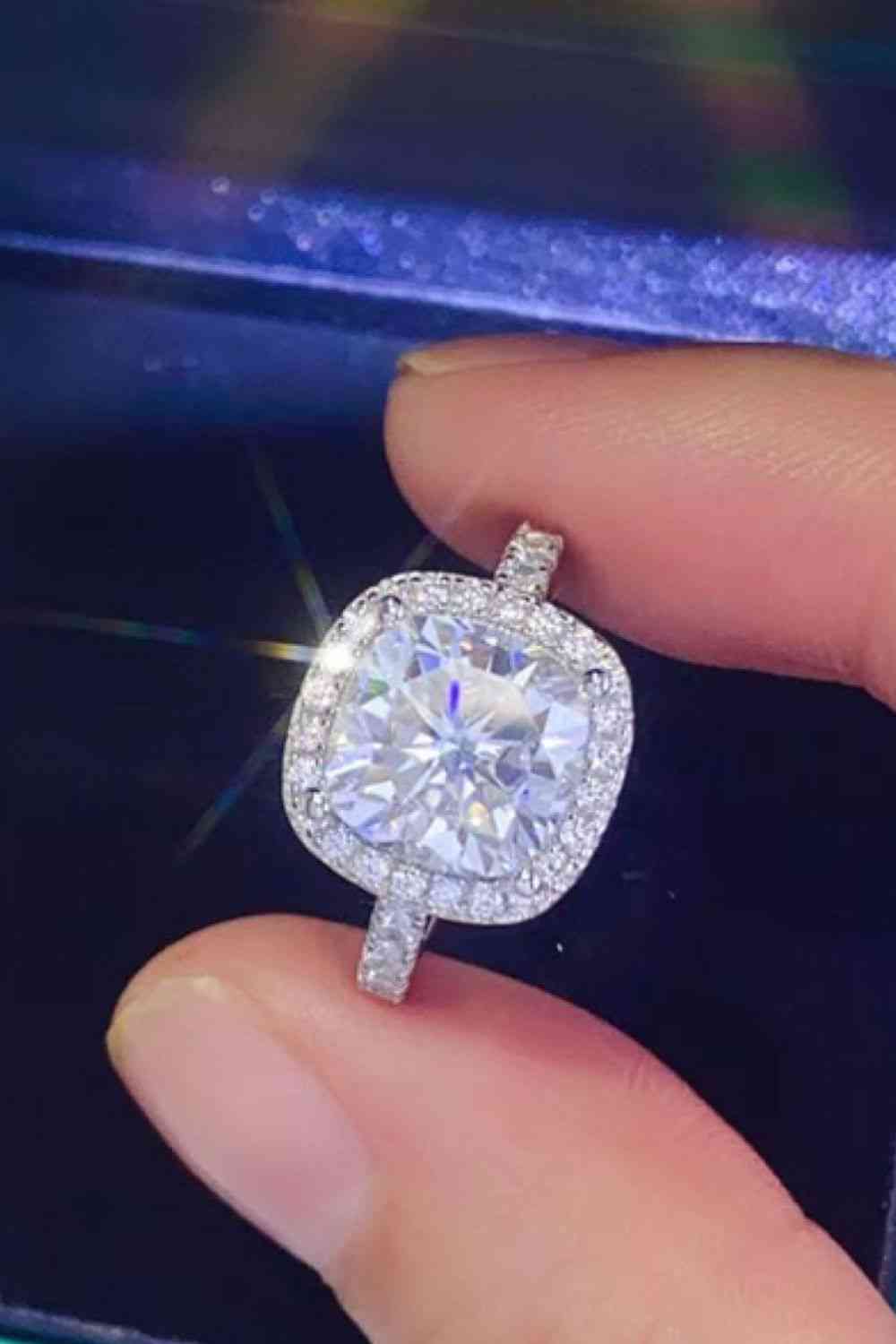 Enchanted Echo 3 Carat Moissanite Ring