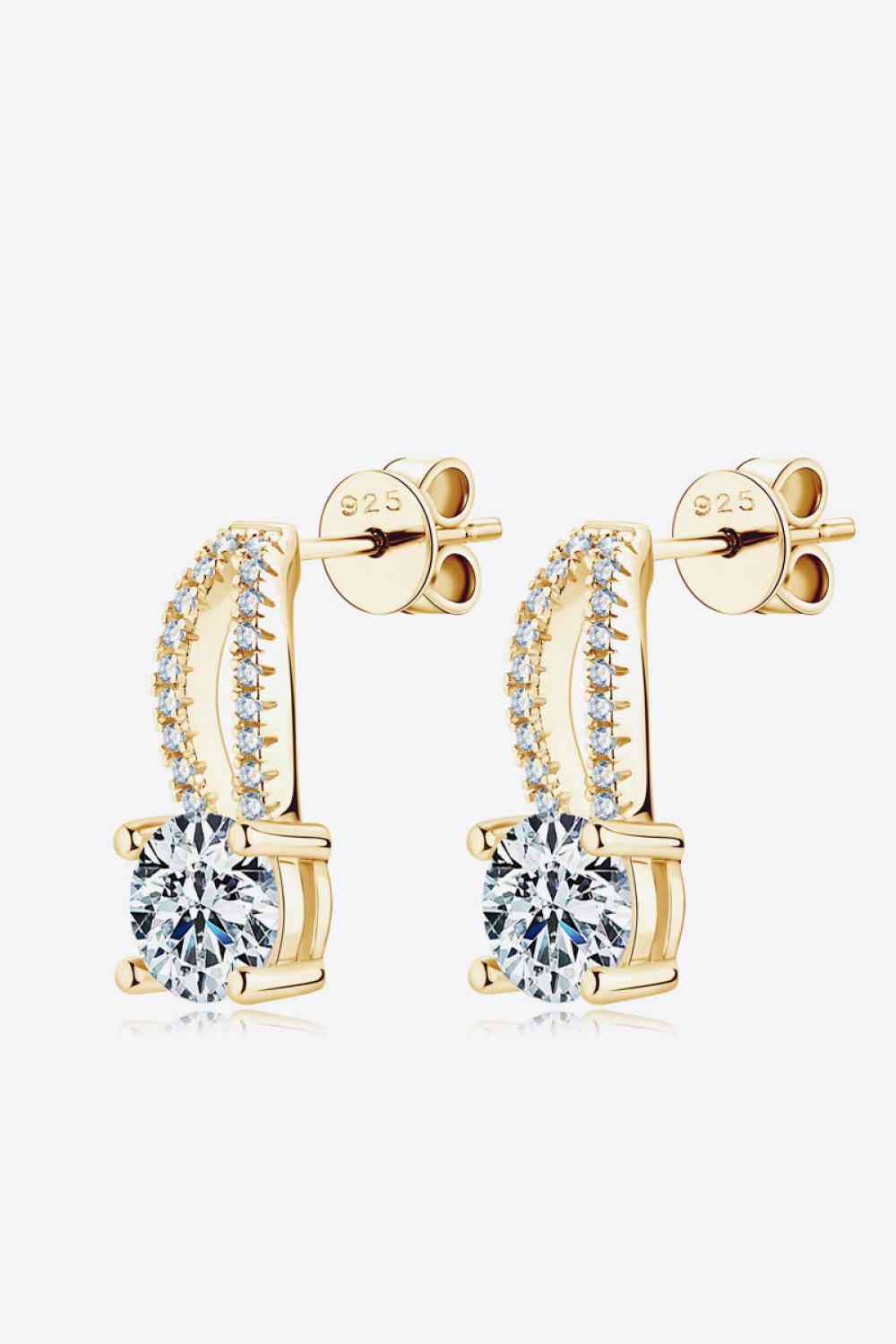 Dazzling Moissanite Earrings