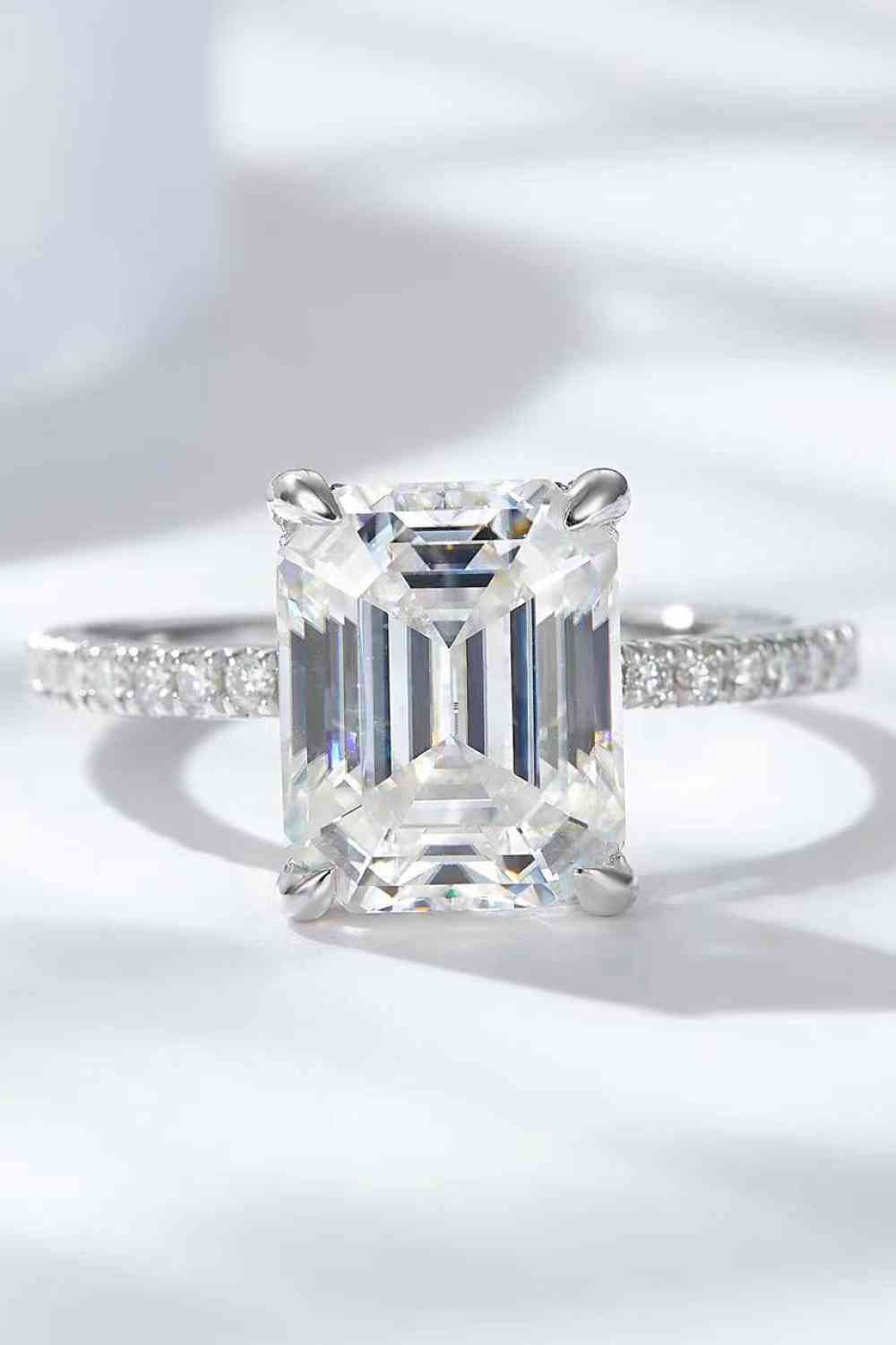 Luminous Luxe 5 Carat Moissanite Ring