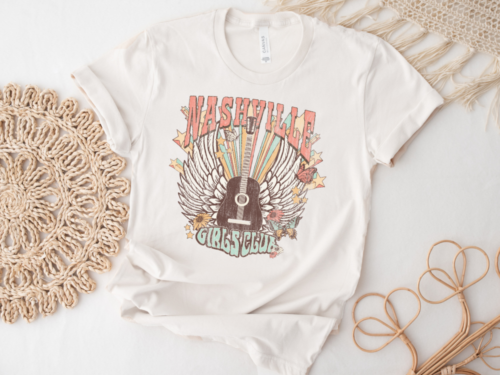 Nashville Girls Club Bella Canvas Tee